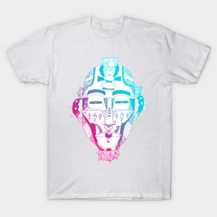 Dual Color African Mask 5 T-Shirt